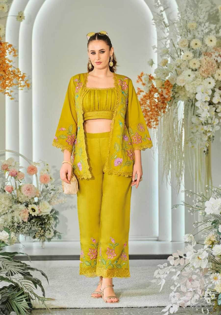 Pure Viscos Western Wears Indo Western Palazzo Party Wear Dresses - MYLUXURY LANE ENTERPRISE